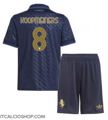 Juventus Teun Koopmeiners #8 Terza Maglia Bambino 2024-25 Manica Corta (+ Pantaloni corti)